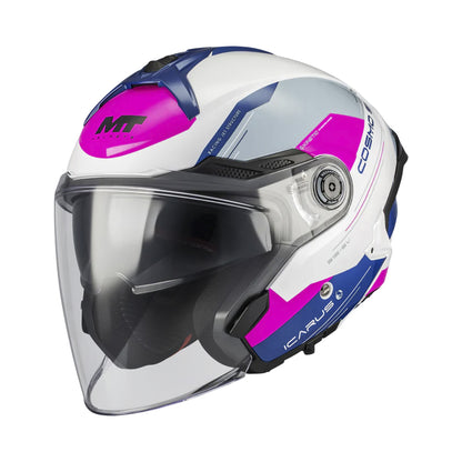 Casco MT Helmets Cosmo SV Icarus A8 Brillo