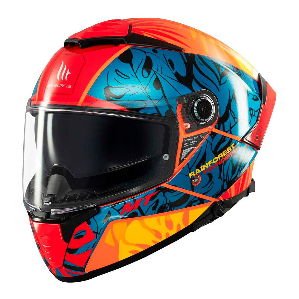 Casco MT Helmets Thunder 4 SV Rainforest C4 Brillo