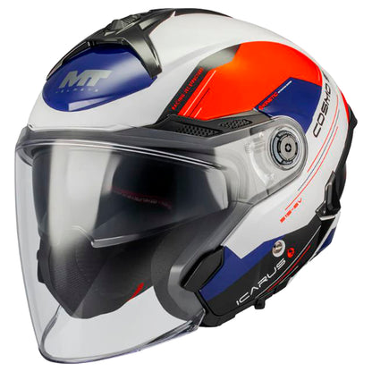 Casco MT Helmets Cosmo SV Icarus A5 Brillo