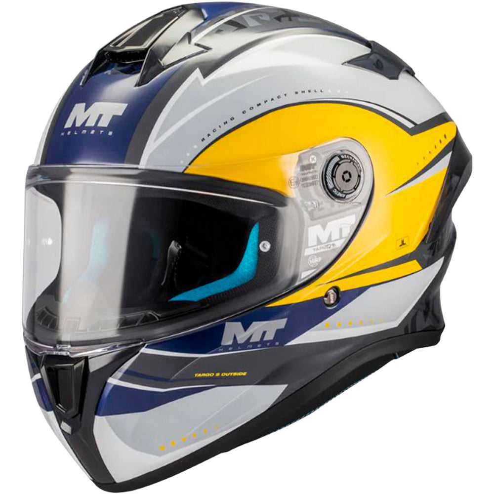 Casco MT Helmets Targo S Outside C3 Brillo