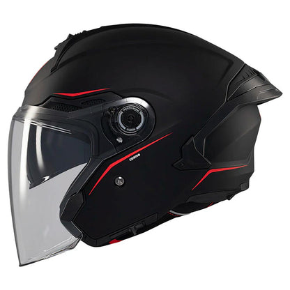 Casco MT Helmets Cosmo SV Solid A1 Negro Mate