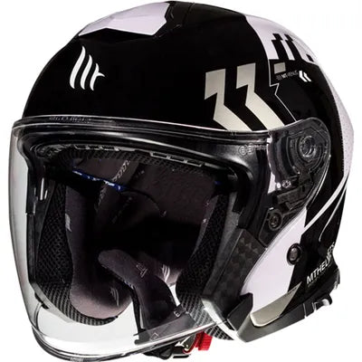 Casco MT Helmets Thunder 3 SV Jet Venus A2 Gris Perla Brillo