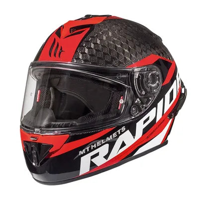 Casco MT Helmets Rapide Pro Carbon C5 Brillo