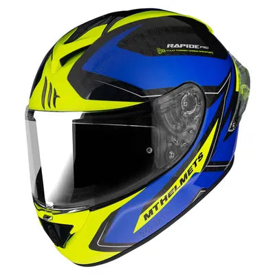 Casco MT Helmets Rapide Pro Master A7 Azul Brillo