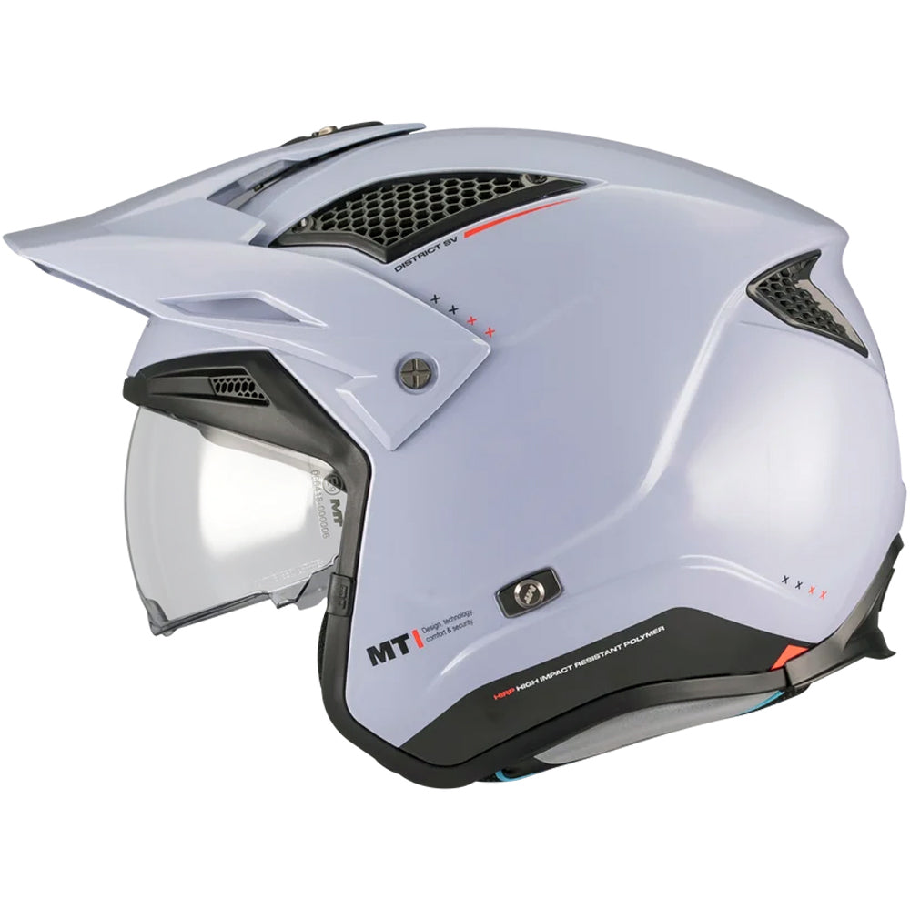 Casco MT Helmets District SV S Soul C17 Brillo 2