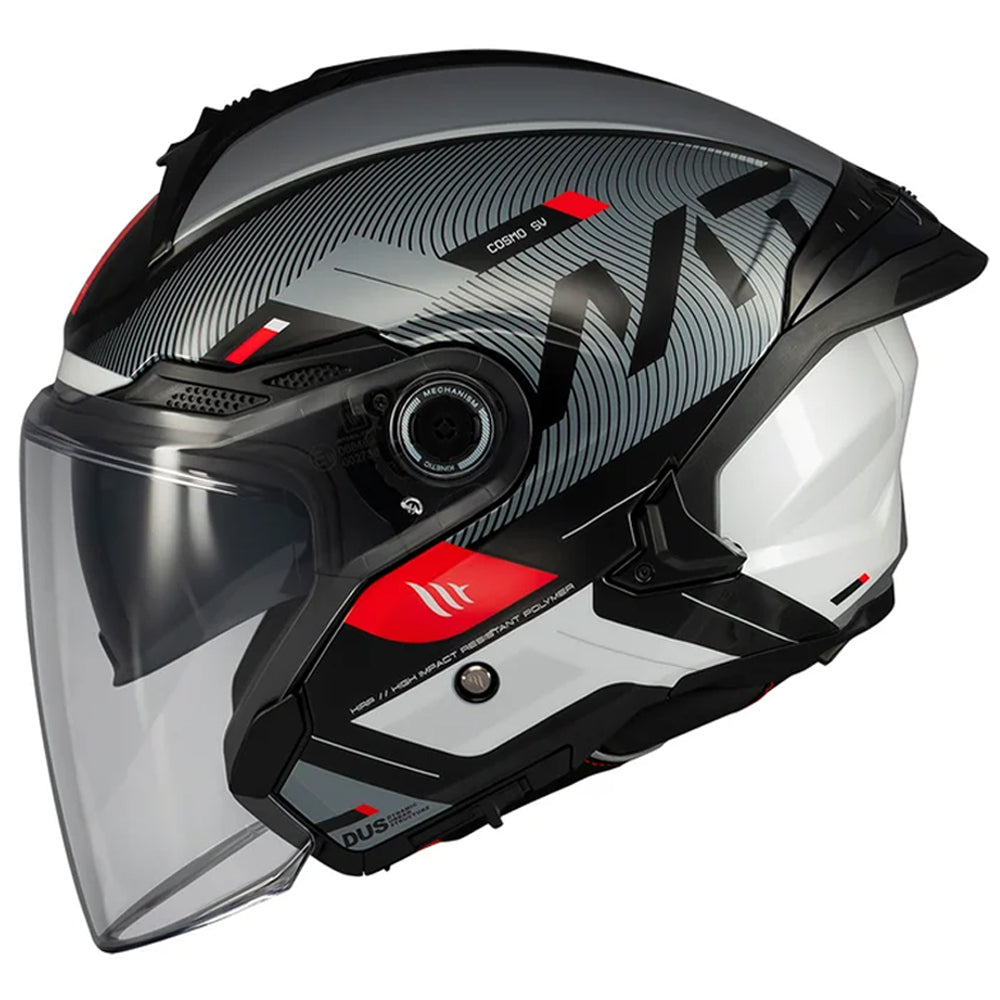 Casco MT Helmets Cosmo SV Silence B2 Brillo 2