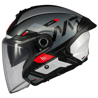 Casco MT Helmets Cosmo SV Silence B2 Brillo 2