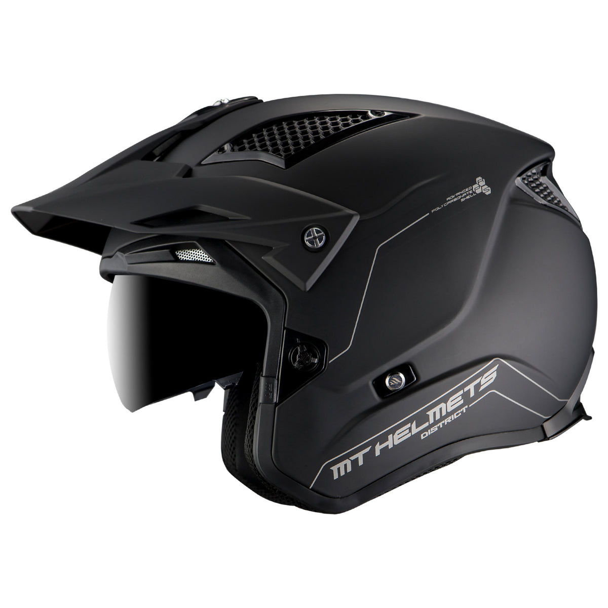Casco MT Helmets District SV S Solid A1 Mate 2
