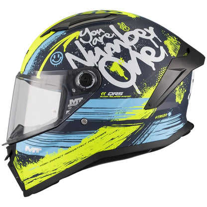 Casco MT Helmets Stinger 2 Rocket C3 Mate 2