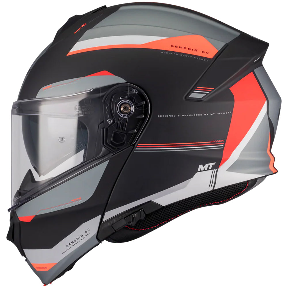 Casco MT Helmets Genesis SV Raccoon B5 Mate 2
