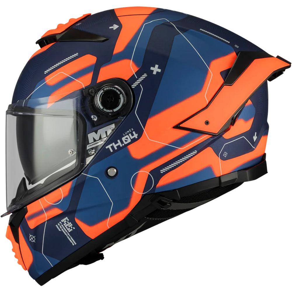 Casco MT Helmets Thunder 4 SV Lumex C24 Mate