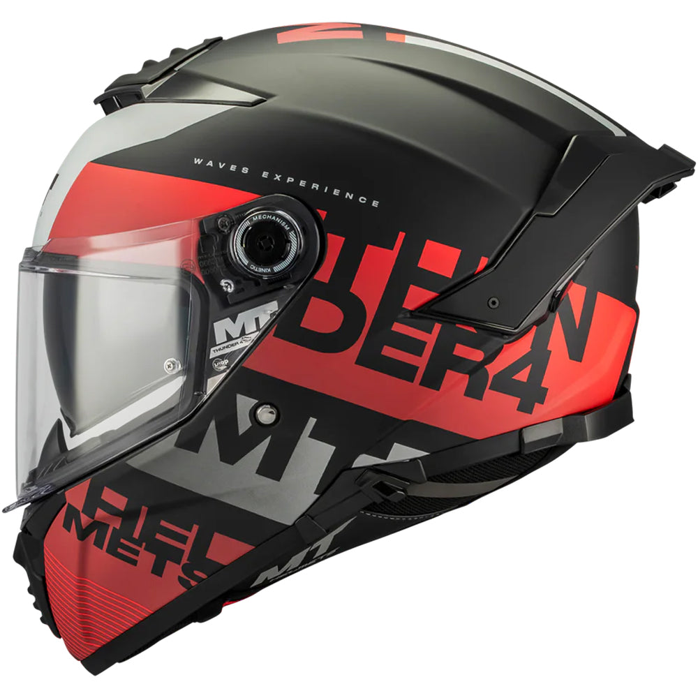 Casco MT Helmets Thunder 4 SV Waves B5 Mate 2