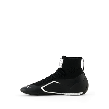 Zapatillas de Karting Alpinestars Supertech K FIA 8877-2022 Negro/Blanco, vista lateral interior