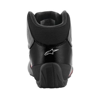 Zapatillas de Karting Alpinestars Tech-1 K Start V2 Asfalto/Negro/Naranja Flúo, vista superior