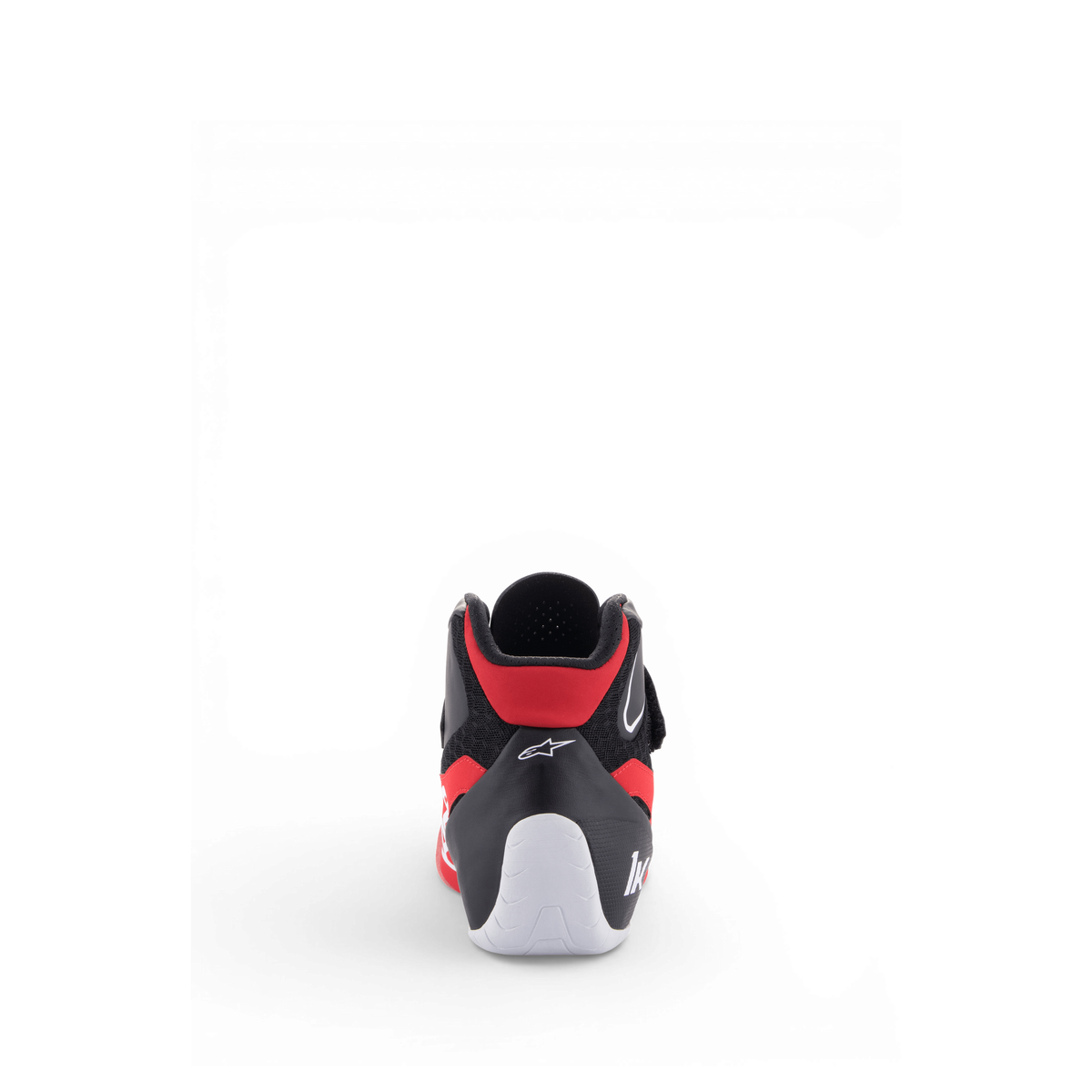 Zapatillas de Karting Alpinestars Tech-1 K V2 Rojo/Negro/Blanco, vista superior