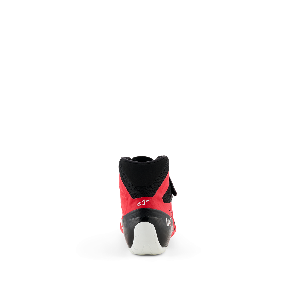 Zapatillas de Karting Alpinestars Tech-1 KX V3 FIA 8877-2022 Rojo/Negro, vista superior