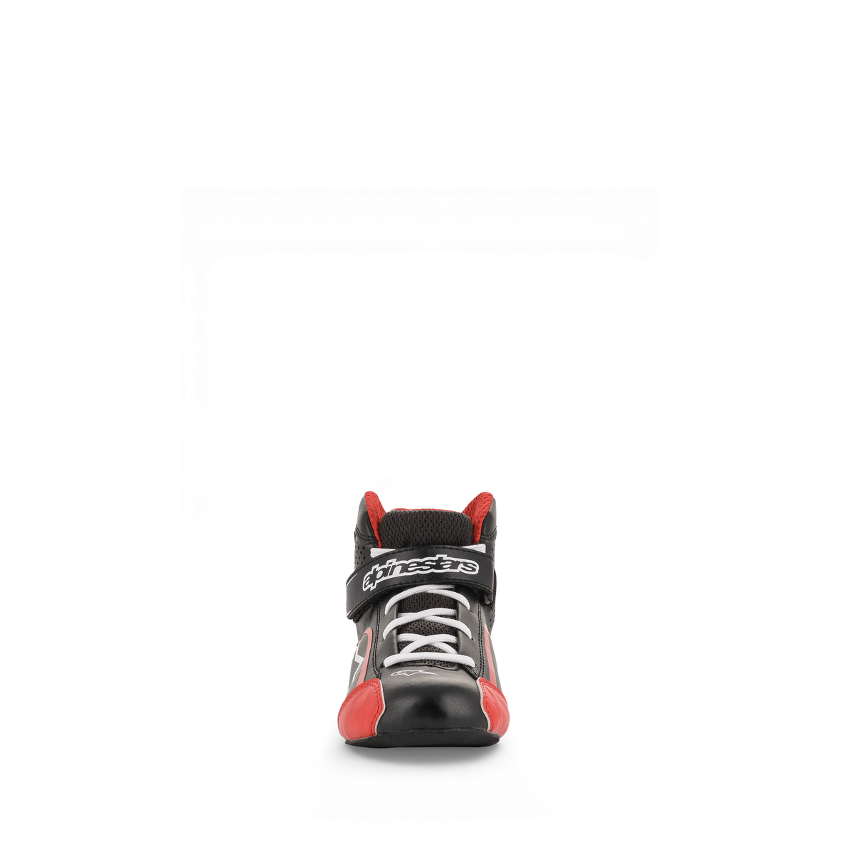 Zapatillas de Karting Infantiles Alpinestars Tech-1 K S Negro/Blanco/Rojo, vista lateral exterior
