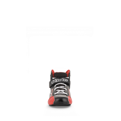 Zapatillas de Karting Infantiles Alpinestars Tech-1 K S Negro/Blanco/Rojo, vista lateral exterior