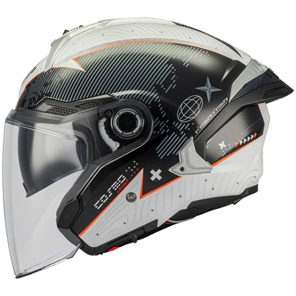 Casco MT Helmets Cosmo SV Layout A1 Brillo 2