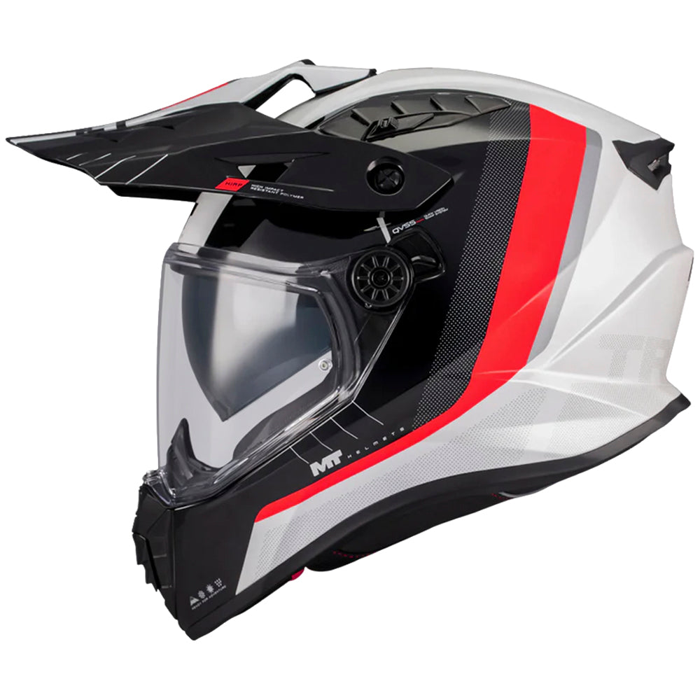Casco MT Helmets Track SV Nomad A15 Brillo 2