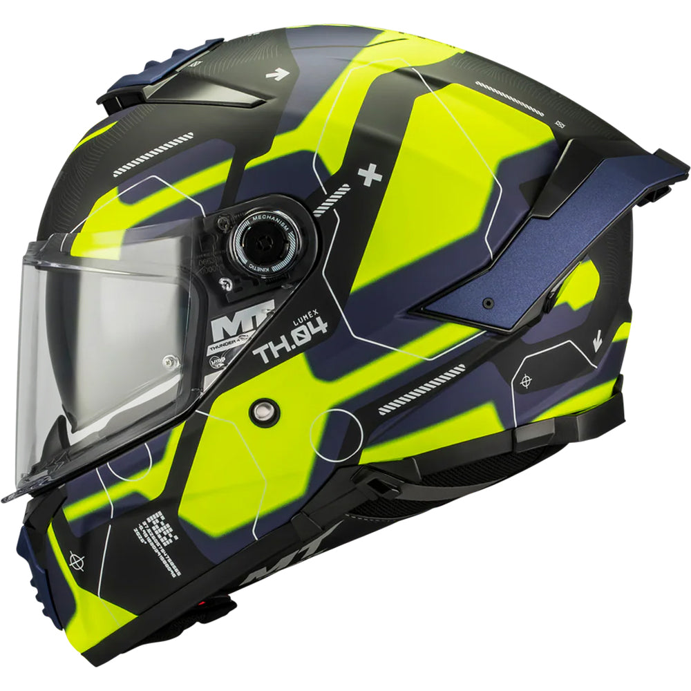 Casco MT Helmets Thunder 4 SV Lumex B27 Mate 2