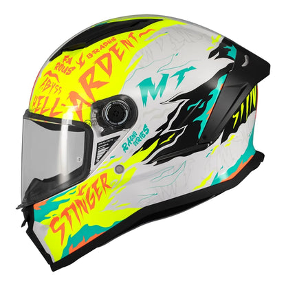 Casco MT Helmets Stinger 2 Ardent A3 Brillo 2