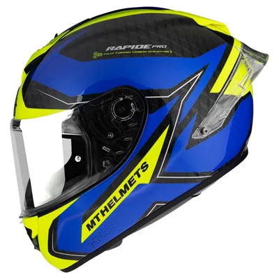 Casco MT Helmets Rapide Pro Master A7 Azul Brillo 2
