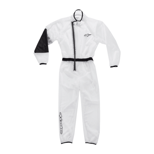 Traje de Lluvia Infantil para Karting Alpinestars Kart Rain Youth Suit Transparente, vista frontal