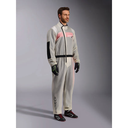 Traje de Lluvia para Karting Alpinestars Kart Rain Suit Transparente, vista lateral delantera