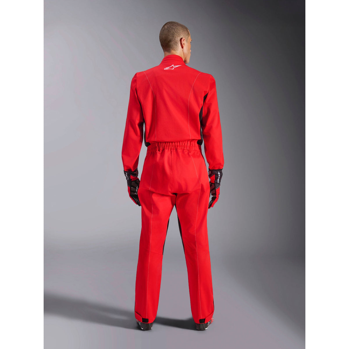 Traje de Karting Alpinestars Kart Indoor V2 Rojo, vista trasera