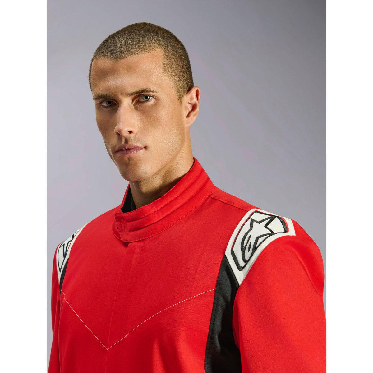 Traje de Karting Alpinestars Kart Indoor V2 Rojo, detalle
