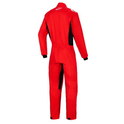 Traje de Karting Alpinestars Kart Indoor V2 Rojo, vista trasera
