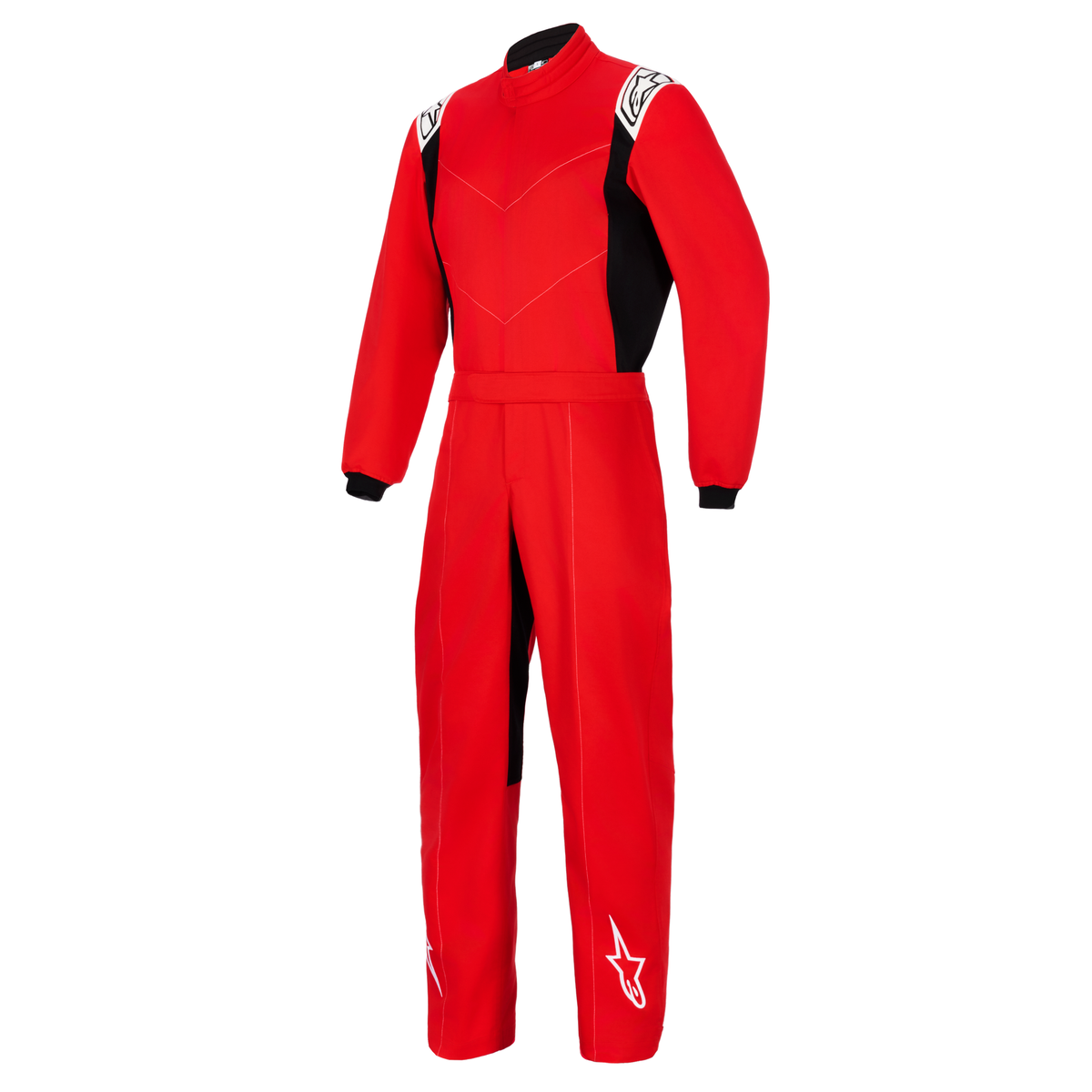Traje de Karting Alpinestars Kart Indoor V2 Rojo, vista frontal