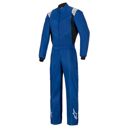 Traje de Karting Alpinestars Kart Indoor V2 Azul, vista frontal