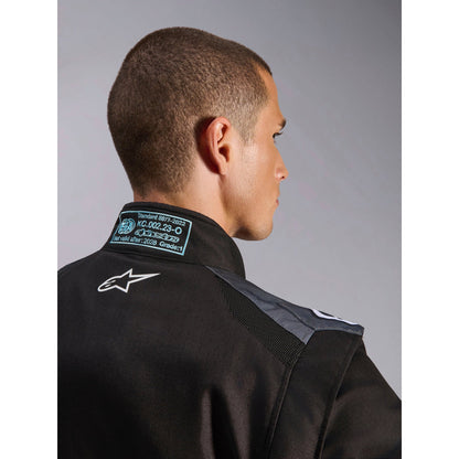 Traje de Karting Alpinestars KMX-5 V3 FIA 8877-2022 Negro/Dark Shadow, detalle