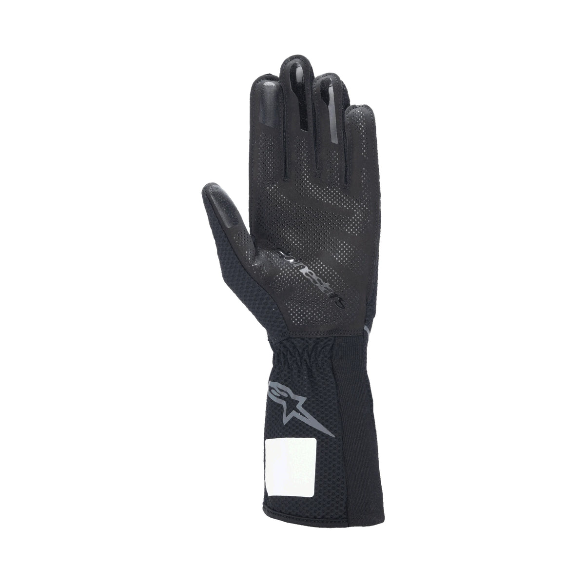 Guantes de Karting Alpinestars Tech-1 KX V4 FIA 8877-2022 Negro/Antracita, vista trasera