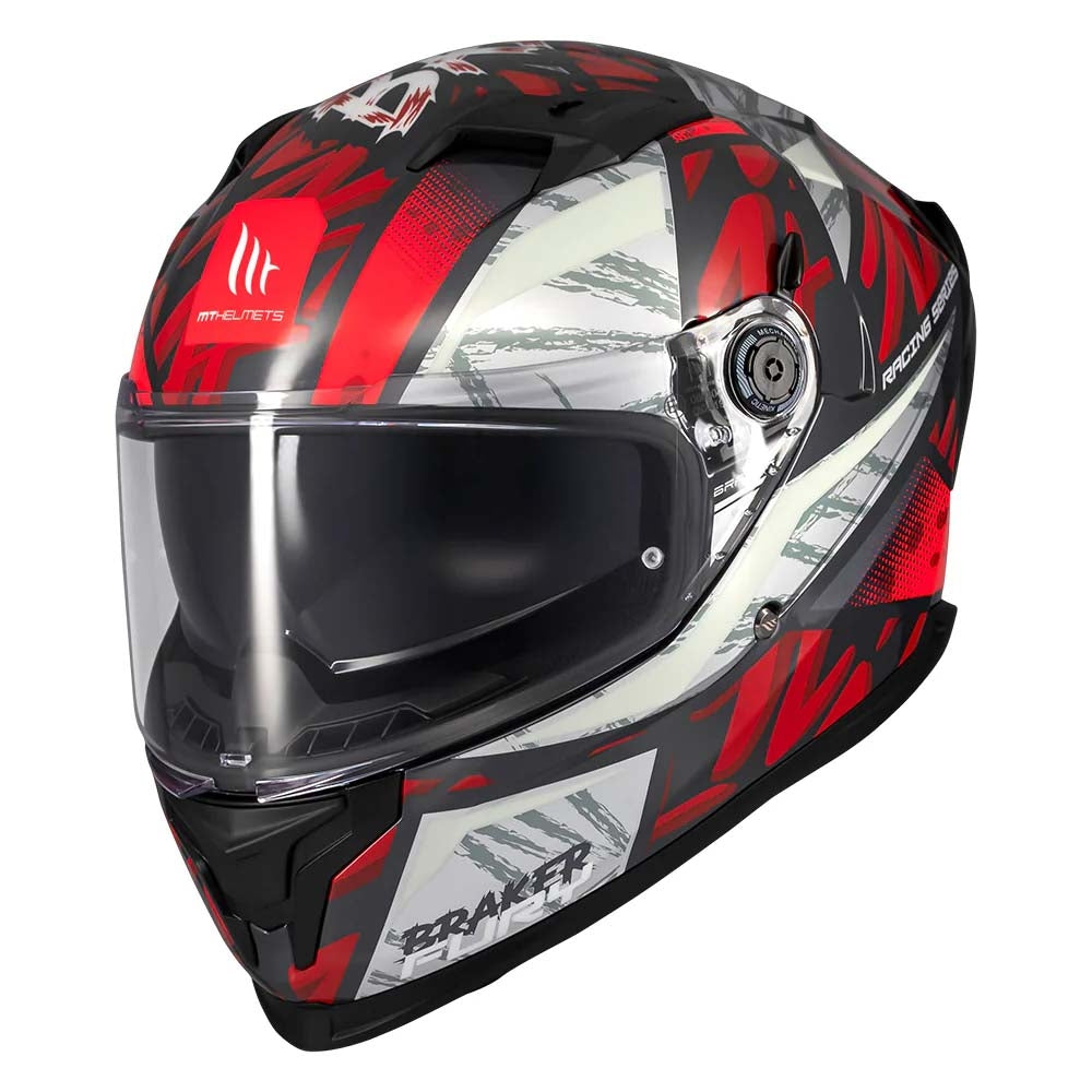 Casco integral MT Braker SV Fury C5 Brillo