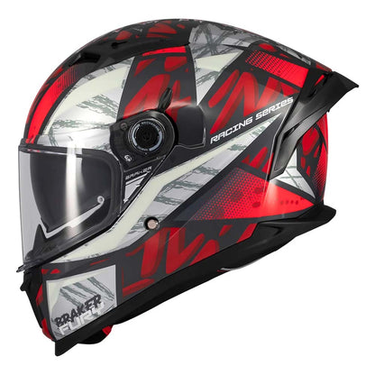 Casco integral MT Braker SV Fury C5 Brillo