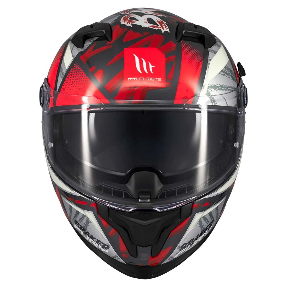 Casco integral MT Braker SV Fury C5 Brillo