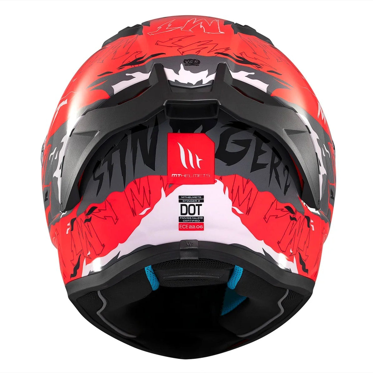 Casco integral MT Stinger 2 Ardent C5 Brillo