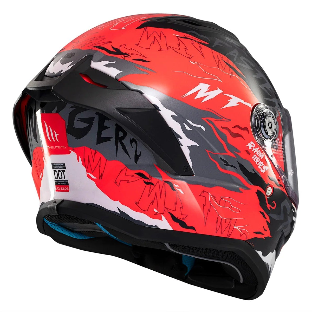Casco integral MT Stinger 2 Ardent C5 Brillo
