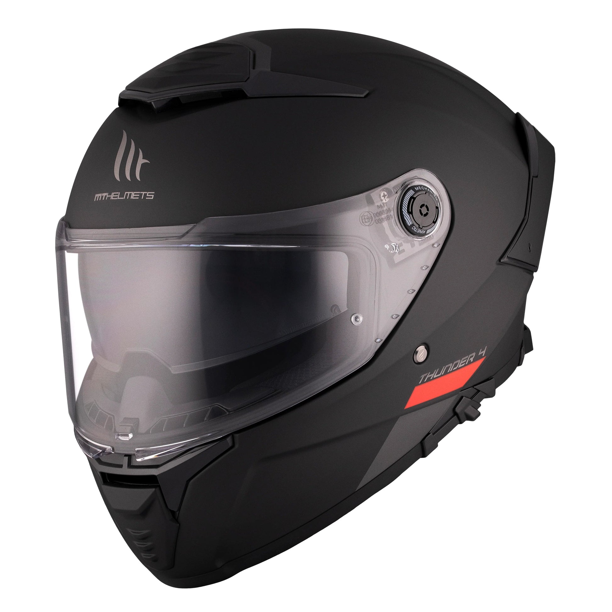 Casco integral MT Thunder 4 SV Solid A1 Negro Mate