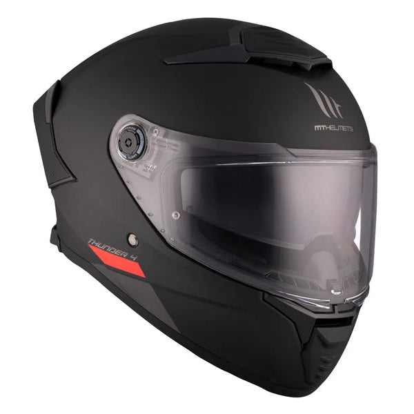Casco integral MT Thunder 4 SV Solid A1 Negro Mate