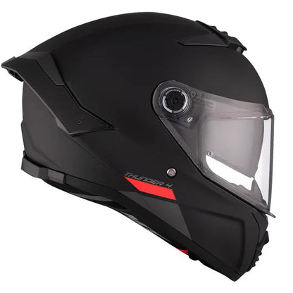 Casco integral MT Thunder 4 SV Solid A1 Negro Mate