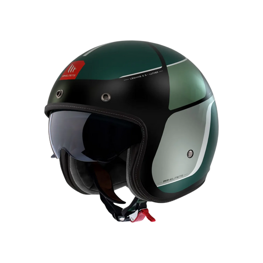 Casco MT Helmets Le Mans 2 SV S Luther B6 Mate, vista 2
