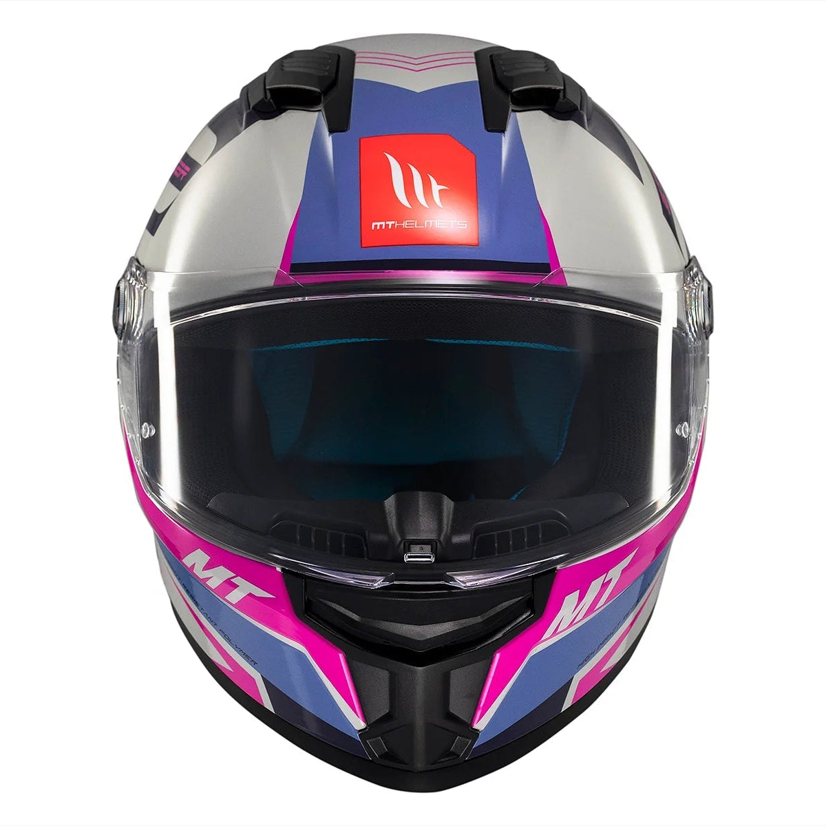 Casco integral MT Stinger 2 Tron C8 Brillo