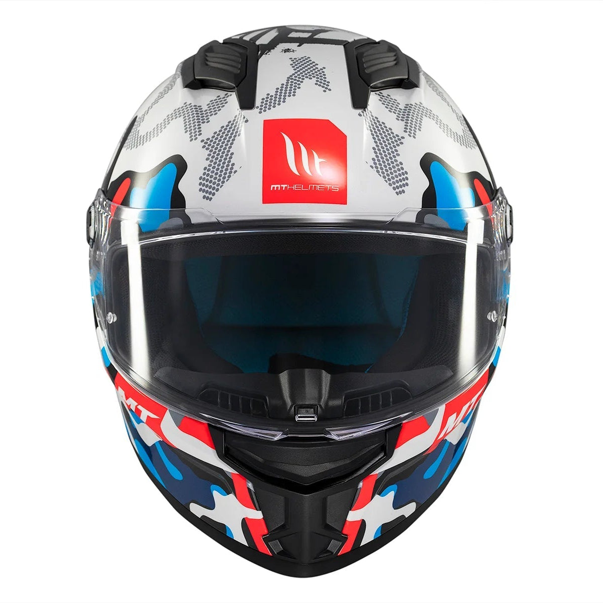 Casco integral MT Stinger 2 Yozu A7 Brillo