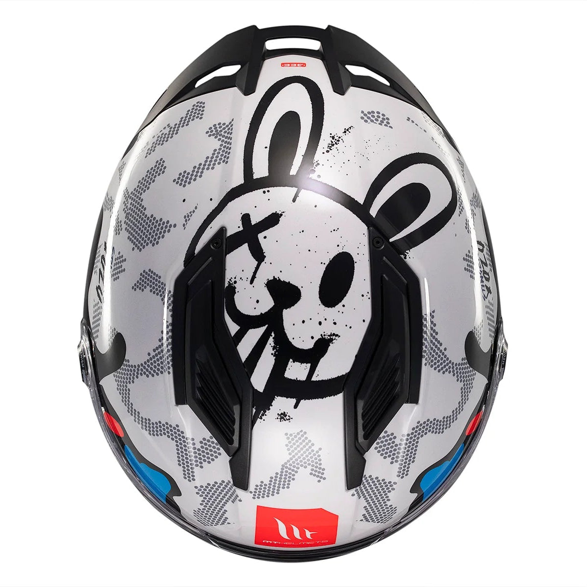 Casco integral MT Stinger 2 Yozu A7 Brillo