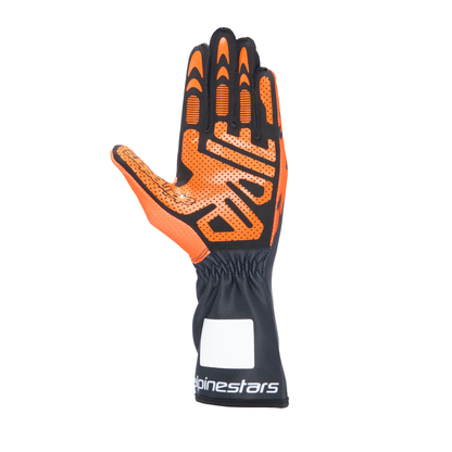 Guantes de Karting Alpinestars Tech-1 K V3 FIA 8877-2022 Negro/Naranja/Blanco, vista 2