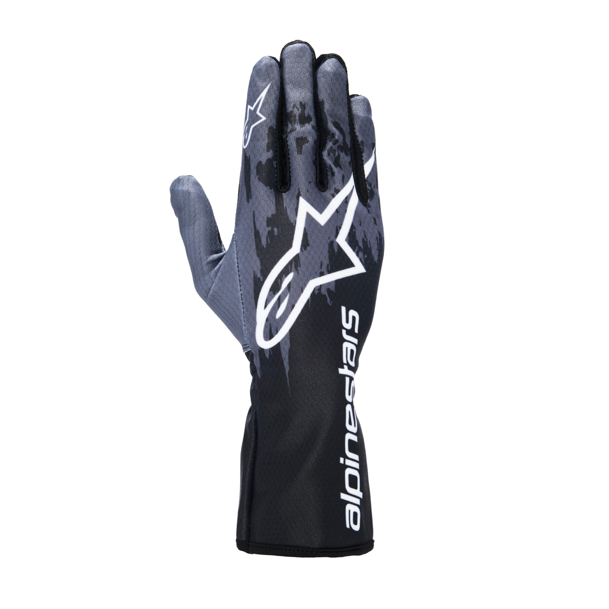 Guantes de Karting Alpinestars Tech-1 K V3 FIA 8877-2022 Negro/Antracita, vista 1